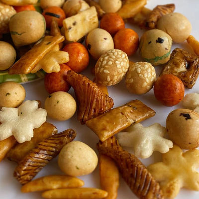 comprar japonesas saludable de arroz de los galletas de cereales del bocado online manufacture