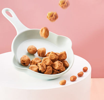 comprar El polvo Plum Shaped Salted Fried Peanuts Rarioli de la BARBACOA cubrió los cacahuetes online manufacture