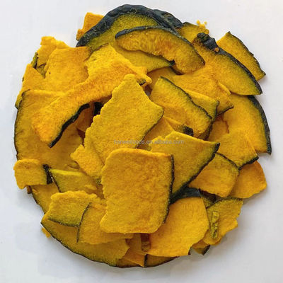 Buen precio Calabaza Chips Dried Fruits Vegetables Vacuum Fried Tasty Vegetable Snacks en línea