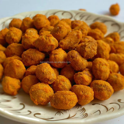 Buen precio El ODM cubrió los cacahuetes revestidos curruscantes del bocado del cacahuete para el restaurante de la barra en línea