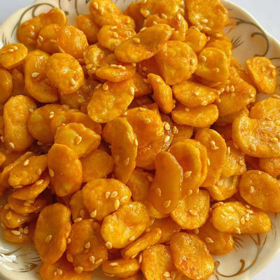 Buen precio Bocado feliz Fava Beans Sliced Broad Beans Edamame del sabor del sésamo en línea