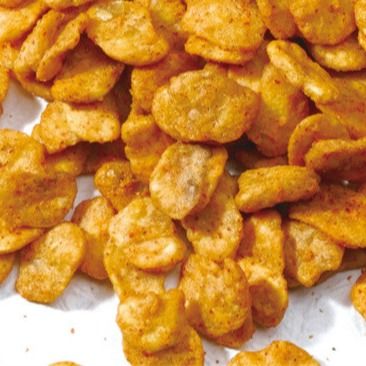 Buen precio El OU secado cocido del bocado de las habas KOSHER saló textura curruscante en línea