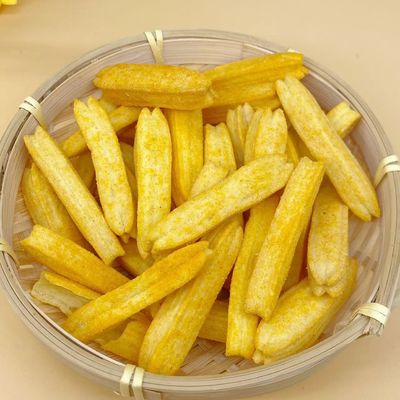 Textura curruscante del bocado de la ronda del OEM de las galletas tradicionales chinas del arroz para joven y viejo