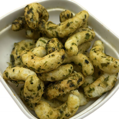 No Fried Sea Nori Crisps Rice basó estallar con sabor exótico de la alga marina