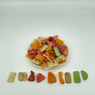 Buen precio Arroces crujientes y crujientes hechos con arroz glutinoso y almidón de tapioca en línea