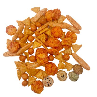 Buen precio Galletas de arroz mezcladas gourmet - 200g de paquete con cinco sabores y cacahuetes, crujientes y totalmente naturales en línea