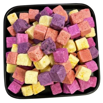 Buen precio Envases de yogur crujiente congelado con sabor a fresa natural de 30 gramos para bocadillos saludables