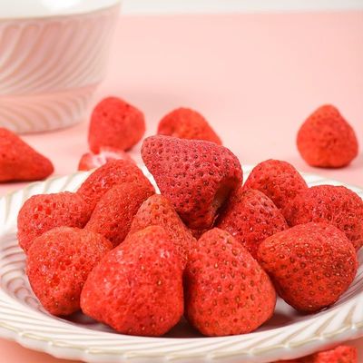 1 año de vida útil de las fresas congeladas con azúcar 5 kg para comer en cualquier momento