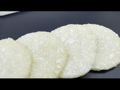 Galleta dulce asada de alta calidad con los bocados de Sugar Frosting Korean Rice Crackers