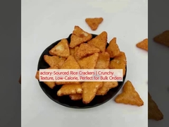Actuación-Sourced Arroz galletas ♪ ♪ textura crujiente, baja en calorías, perfecto para pedidos a granel