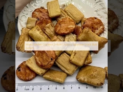 Galletas de Arroz Senbei Mixtas 2–4cm | Surtido a Granel de Aperitivo Japonés Salado